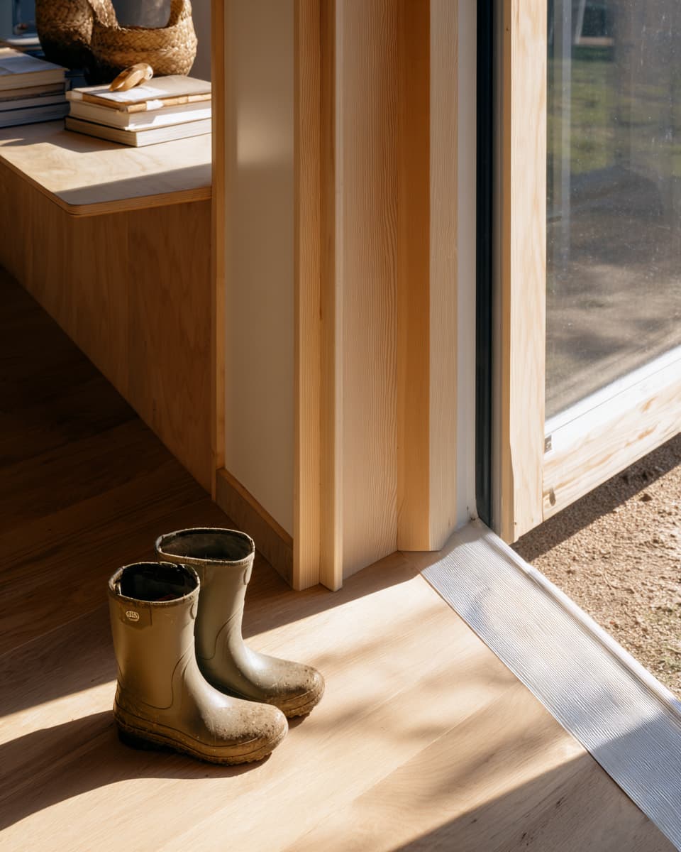 Cabizen cabin interior with metal finishes photo 2