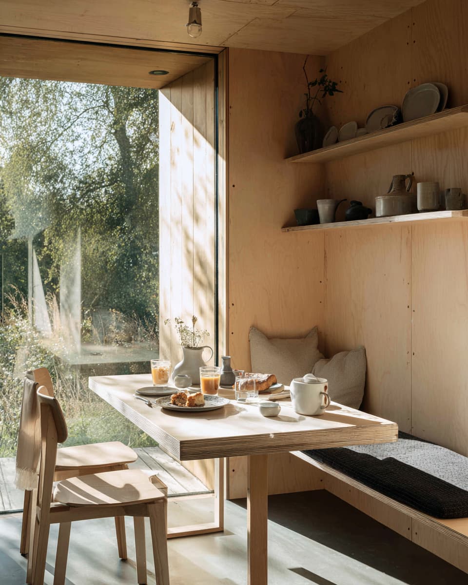 Cabizen cabin interior with metal finishes photo 3